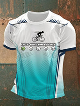 Herren 1 Tag Ohne Fahrrad T-Shirt mit kurzen Ärmeln